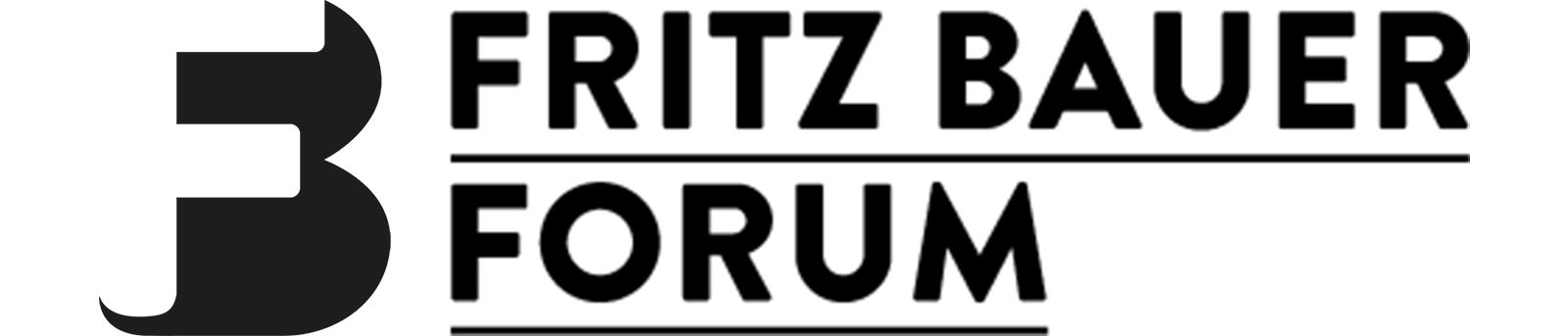 Das Logo des Fritz Bauer Forums.